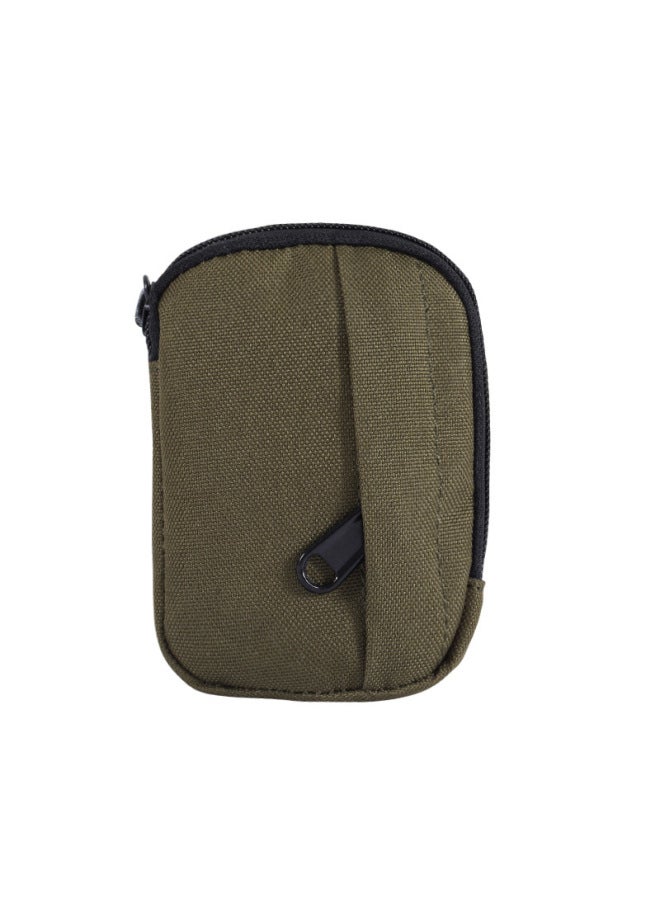 Generic Outdoor 800D Nylon Tactical Waist Hanging Small Bag Sports Bag Military Fan Hanging Bag Mini Coin Purse Tactical Waist Bag-Color:Three Sand Color - Image 2