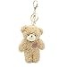 Zitokin Bear Plush Keychain Toys for Kids with Purple Heart 5 Inch Stuffed Teddy Plushie Backpack Purse Pendant Gift for Girls BBrownHeart - Image 3