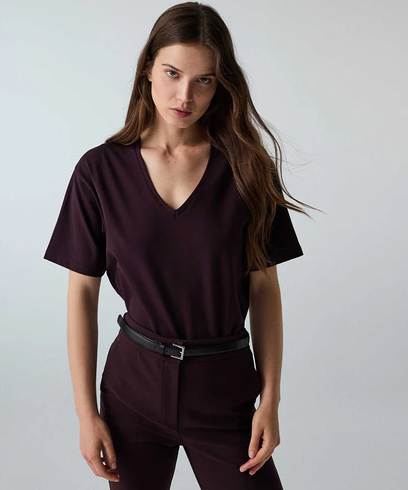 Basic V-Neck T-Shirt