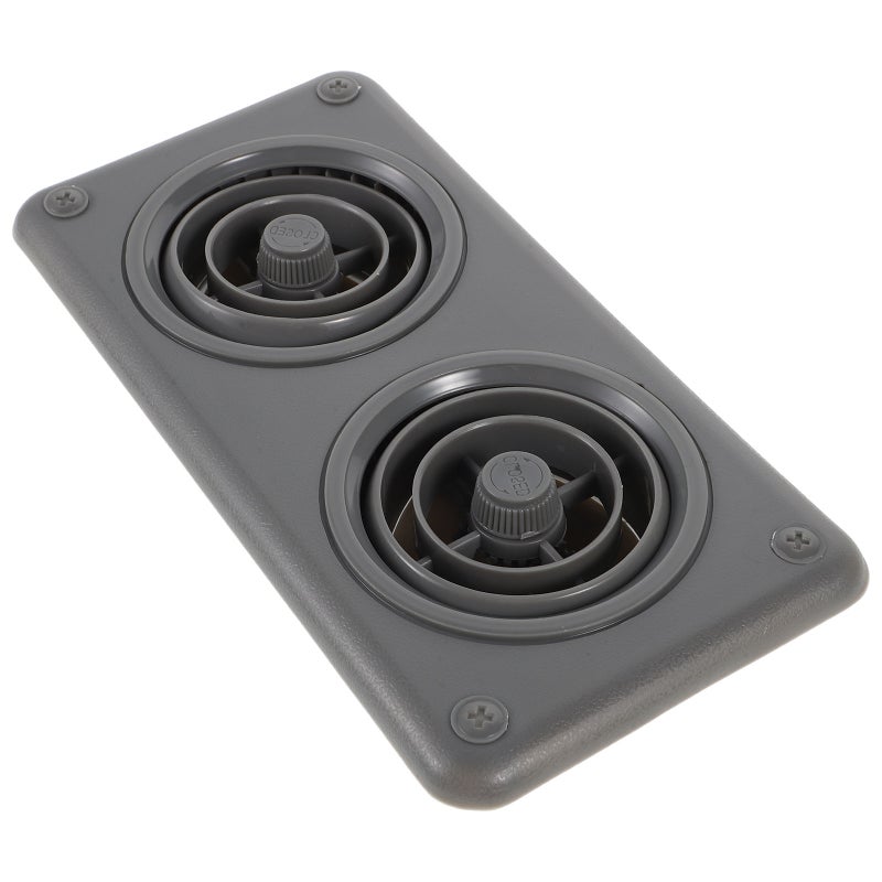 Air Conditioning Vent for RV Bus - Dashboard Outlet Panel - Easy Retrofit Grille for Camper Trailer Central AC Ventilation Duct 6.3x3.7x1.4Inch - Image 5