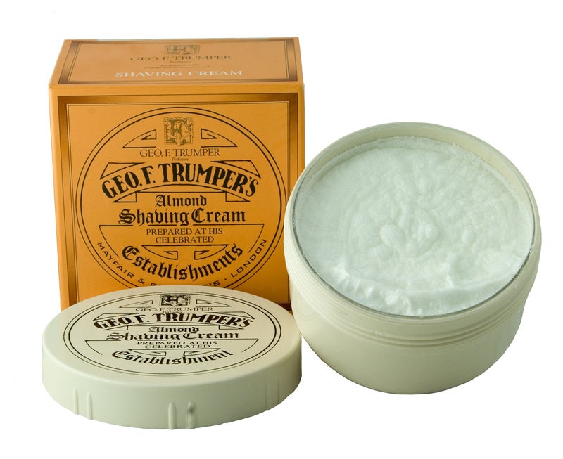 Geo F Trumper Almond Shaving Cream Jar