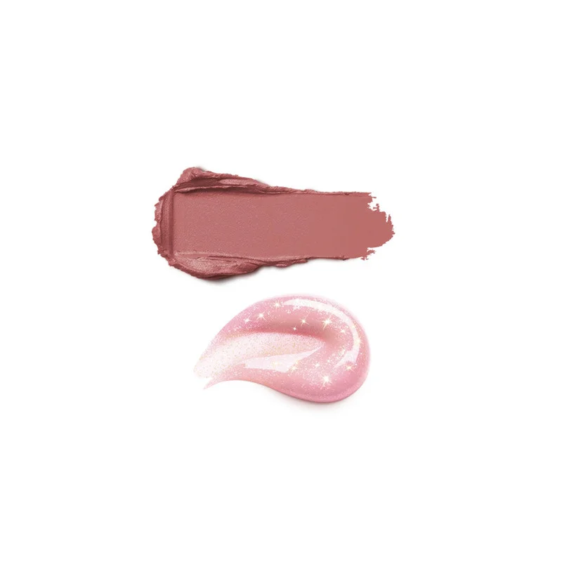 كيكو ميلانو HOLIDAY WONDERLIGHTS FESTIVE DUO LIPSTICK & GLOSS Rose Marshmallow
