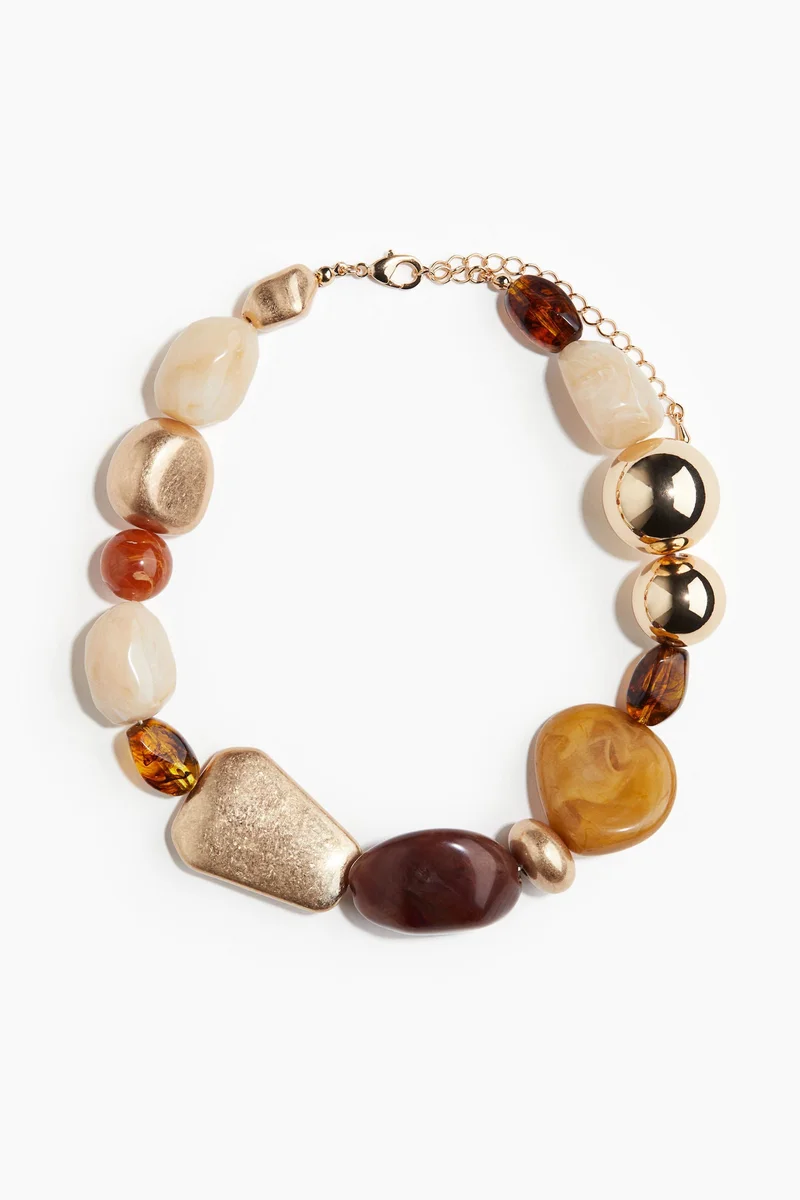 اتش اند ام Beaded necklace