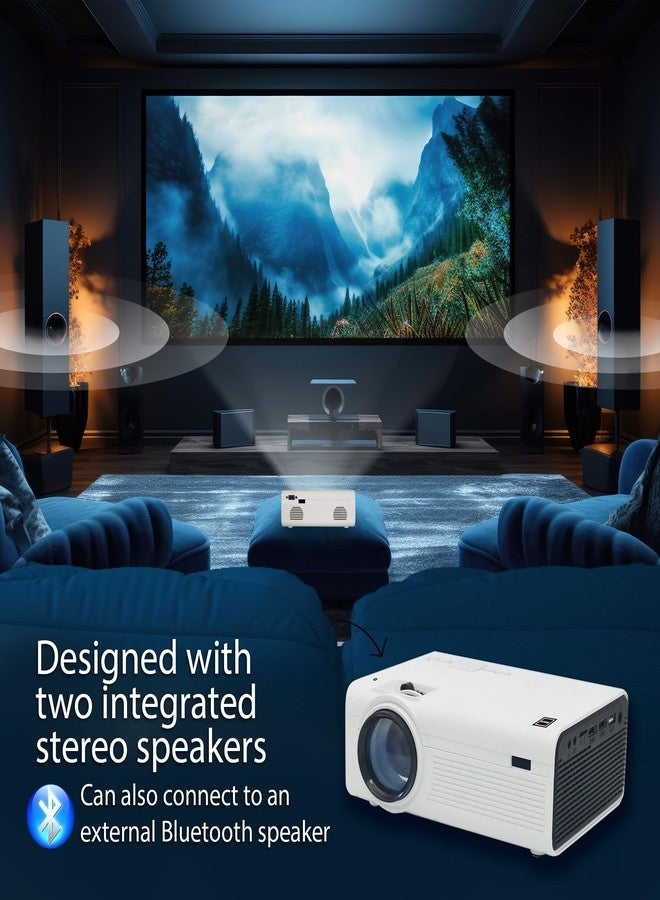 RCA Bluetooth Theater Projector Bundle with 100-inch Fold Up Screen - Image 3