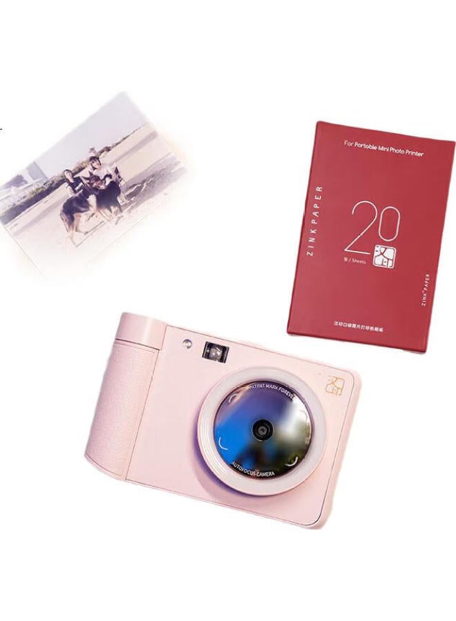Hprt Tant Portable Mini Pocket Color Photo Printer Specialized Adhesive Film Photo Paper, C Patible With Z1 Model (20 Sheets/box * 3 Boxes) - Image 2