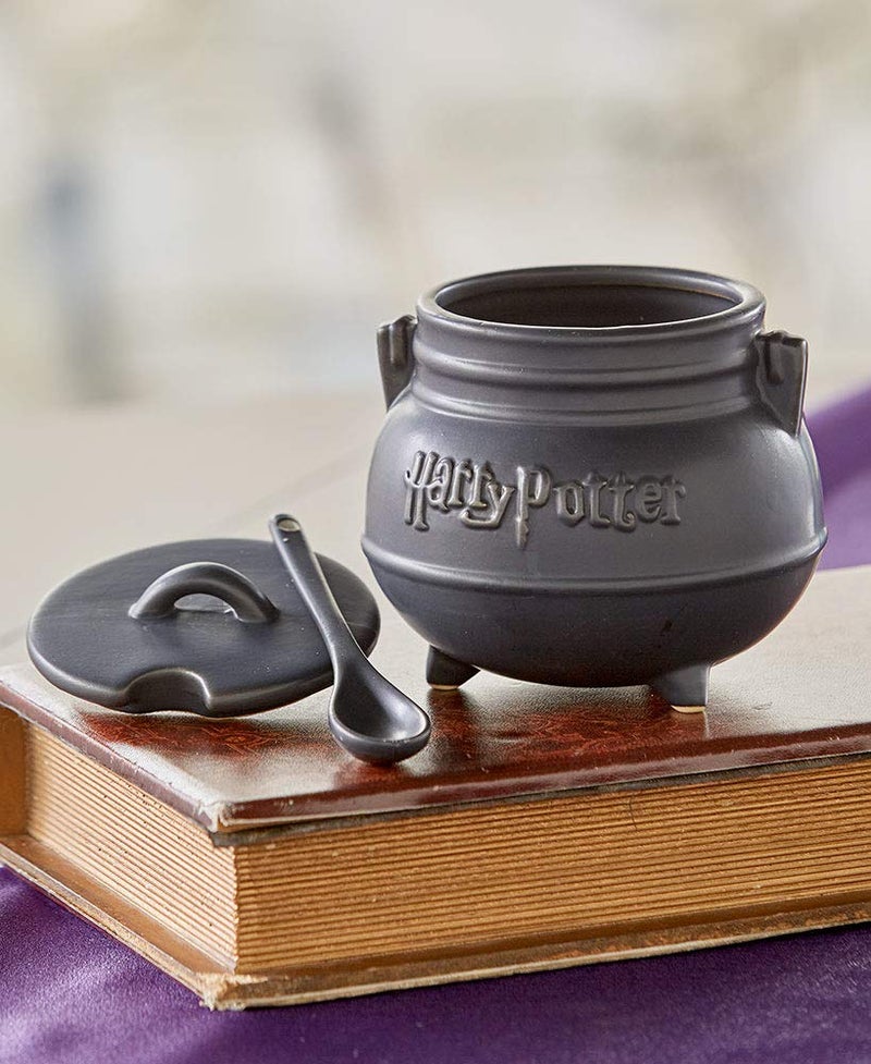 Harry Potter Ceramic Cauldron Soup Mug with Spoon - Image 2