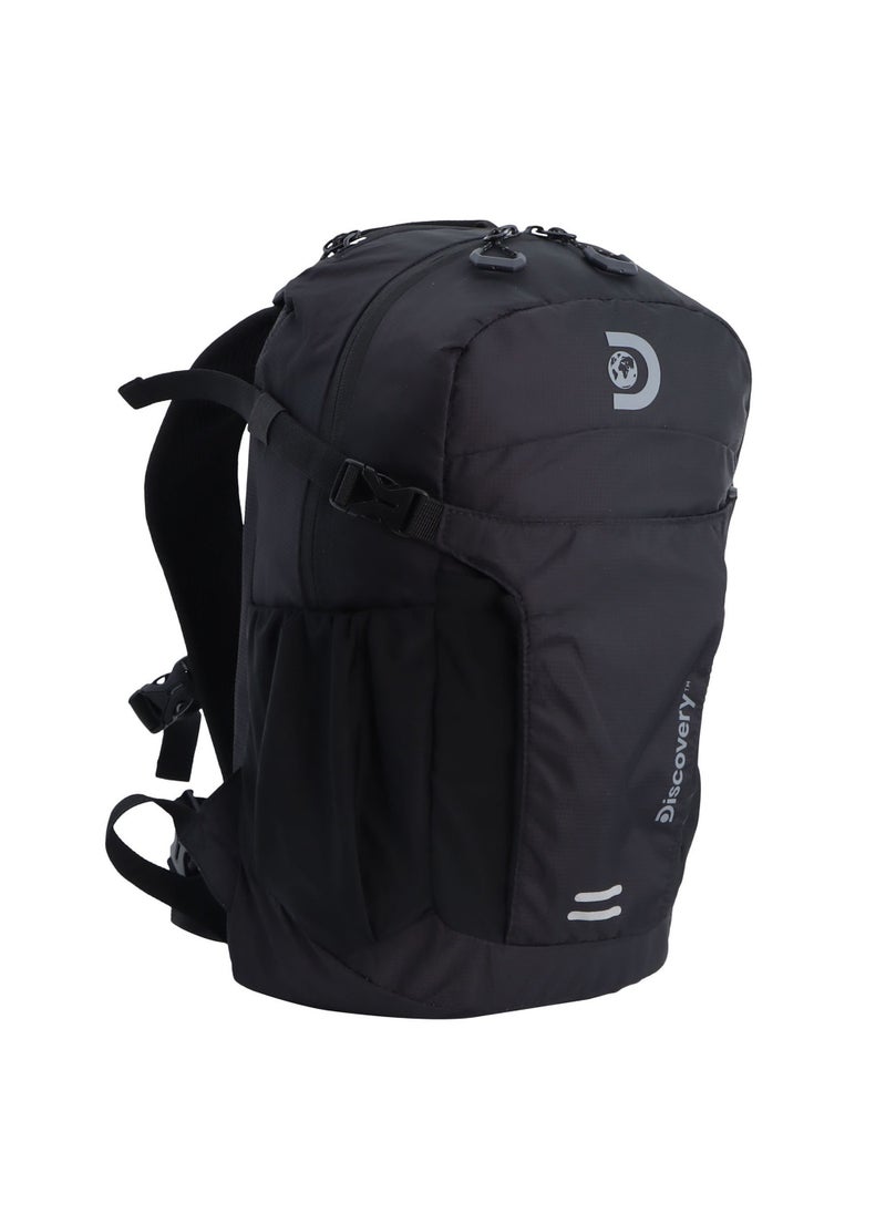 Discovery Discovery Body Spirit Nylon Ripstop 8L Outdoor Backpack Black for Men and Women, Durable Lightweight Water Resistant Casual Daypack Bag for School College University Office Travel Hiking Adventure.  - Image 4