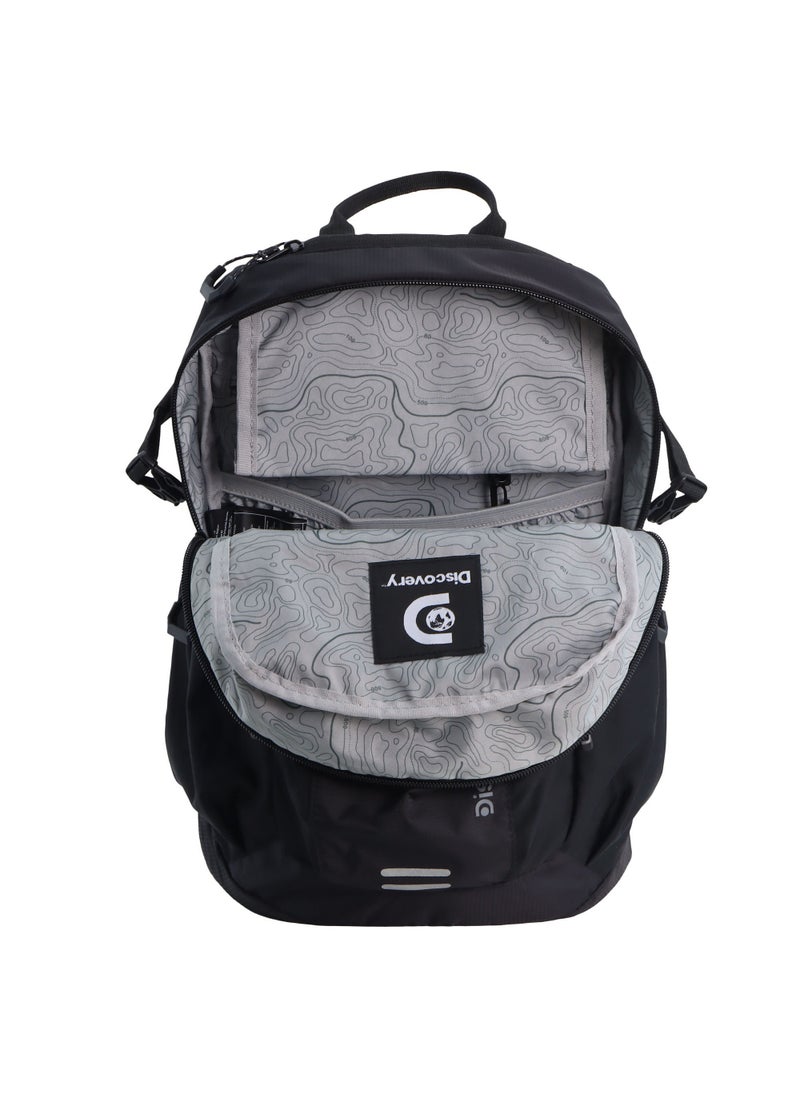 Discovery Body Spirit Nylon Ripstop 8L Outdoor Backpack Black for Men and Women, Durable Lightweight Water Resistant Casual Daypack Bag for School College University Office Travel Hiking Adventure. - pzsku/Z1004C50AA4DFBF3A59C7Z/45/_/1722003408/3433b1d3-7539-4cb3-a5f0-e05db9291e74