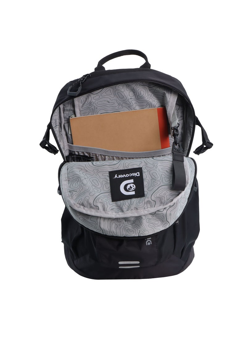 Discovery Body Spirit Nylon Ripstop 8L Outdoor Backpack Black for Men and Women, Durable Lightweight Water Resistant Casual Daypack Bag for School College University Office Travel Hiking Adventure. - pzsku/Z1004C50AA4DFBF3A59C7Z/45/_/1722003409/23cf0cd1-09fa-476d-add7-fe440a8bd784