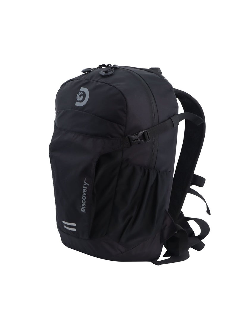 Discovery Body Spirit Nylon Ripstop 8L Outdoor Backpack Black for Men and Women, Durable Lightweight Water Resistant Casual Daypack Bag for School College University Office Travel Hiking Adventure. - Image 3