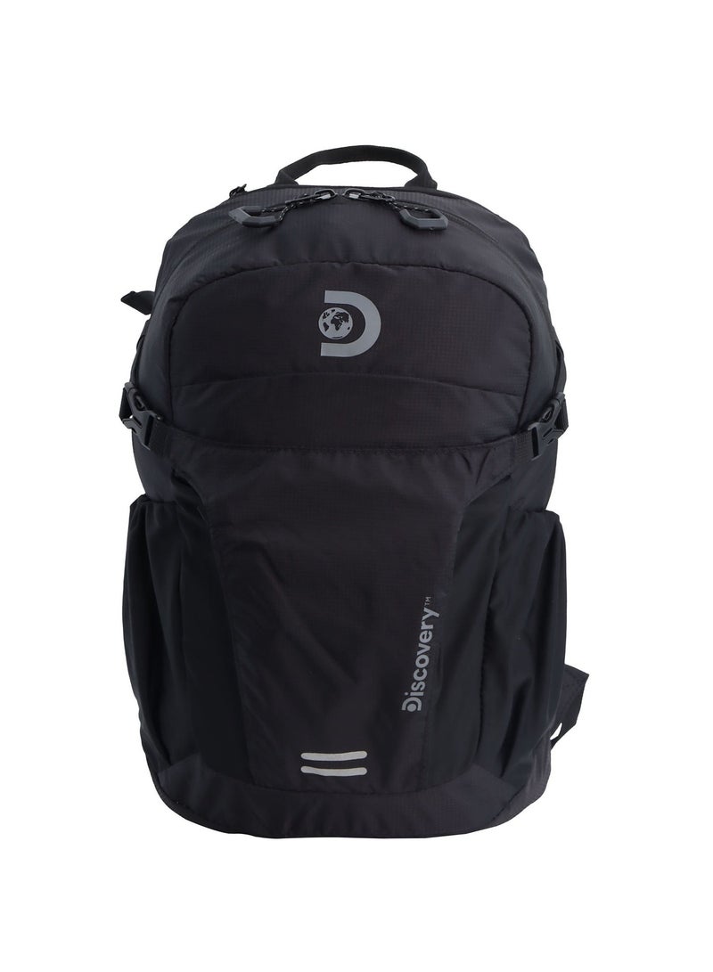 Discovery Body Spirit Nylon Ripstop 8L Outdoor Backpack Black for Men and Women, Durable Lightweight Water Resistant Casual Daypack Bag for School College University Office Travel Hiking Adventure. - Image 1