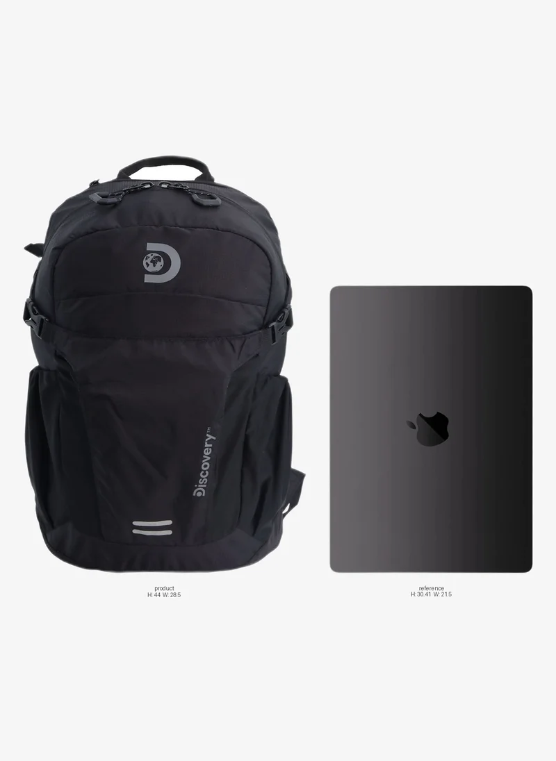 Discovery Discovery Body Spirit Nylon Ripstop 8L Outdoor Backpack Black for Men and Women, Durable Lightweight Water Resistant Casual Daypack Bag for School College University Office Travel Hiking Adventure.