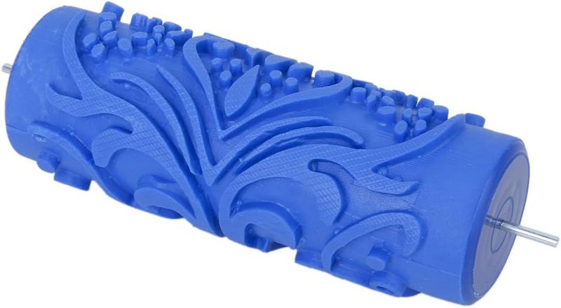 klarako 5 inch DIY Patterned Paint Wall Art Painting Stencils Brush, Paint Roller, Wall Ceiling Decorative Rubber Brush Tool - 12, 5 Inch - Image 2