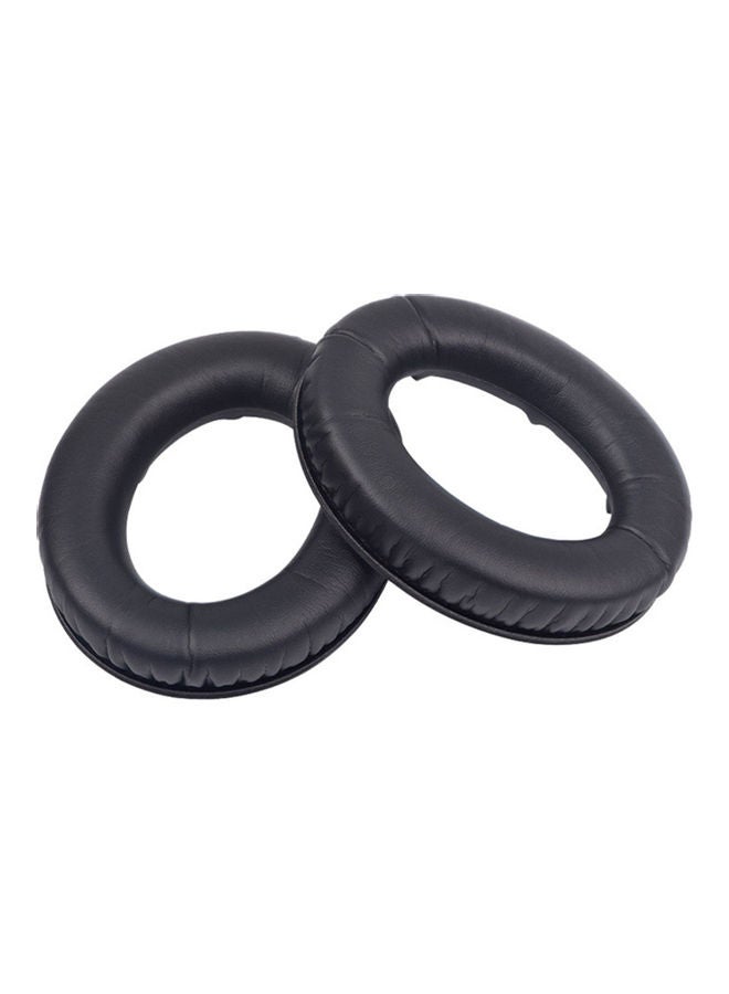 1-Pair Soft Replaceable Protective Earphone Pads For Kingtson HyperX Cloud Revolver S Black - Image 1