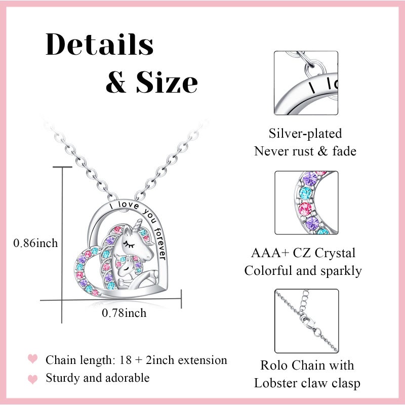 UPROMI Gifts for Daughter from Mom Valentines Birthday Gifts for Daughter Necklace - Image 4