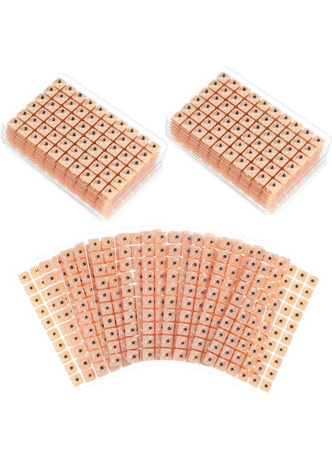 مجموعة أدوية الأذن المزودة بضغط تدليك بالخيوط، بحبيبات البصق (10 أوراق)، 600 علامة حسابية - Image 1