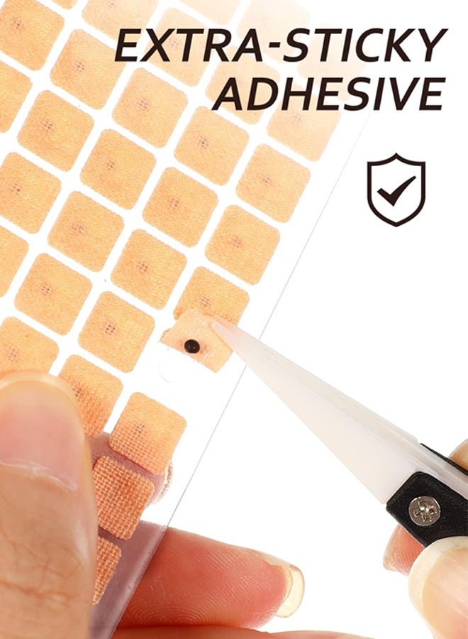 مجموعة أدوية الأذن المزودة بضغط تدليك بالخيوط، بحبيبات البصق (10 أوراق)، 600 علامة حسابية - Image 3