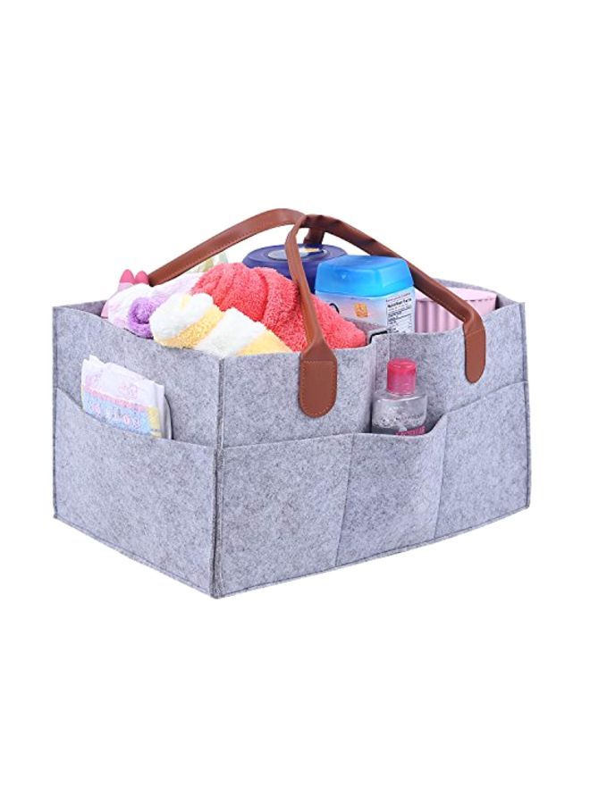 NIBEMINENT Nursary Diaper Caddy Organizer - Image 4
