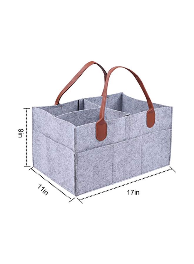 NIBEMINENT Nursary Diaper Caddy Organizer - Image 3
