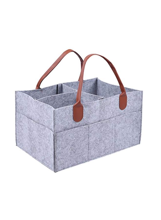 NIBEMINENT Nursary Diaper Caddy Organizer - Image 1