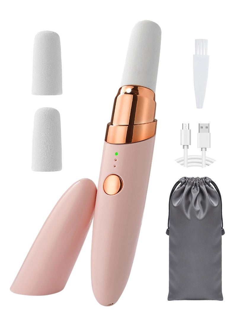 Syarme Electric Foot Callus Remover, Rechargeable Pedicure Kit Foot File, 3-Speed Speed Regulation with 3 grinding Roller Heads for Remove Cracked Heels Calluses and Hard Skin  - Image 1