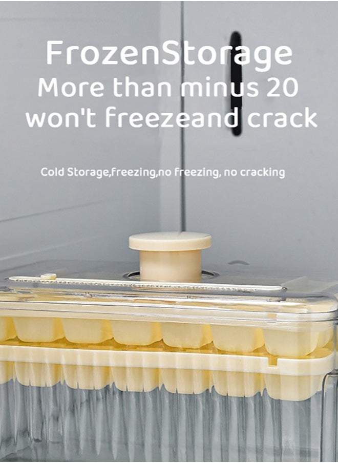 Haidue 56 Grid Double Layer Ice Tray That Can Be Pressed To Quickly Dispense Ice Comes With An Ice Shovel  - Image 5