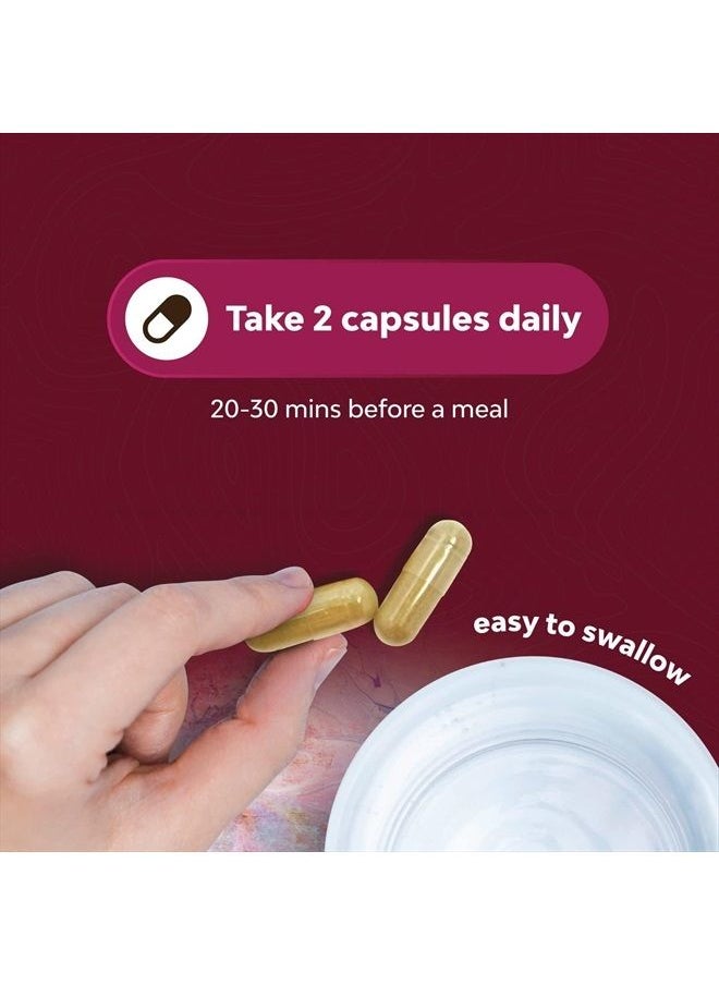 Natures Craft - D Mannose with Cranberry Extract Capsules - D Mannose Capsules for Kidney Cleanse Liver Support and Urinary Tract Health for Women - D-Mannose 1000mg Capsules with Hibiscus and Dandelion 60 Count - Image 1