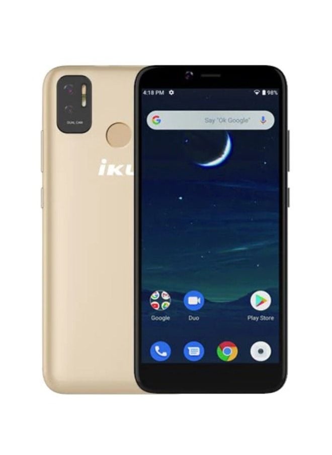 IKU IKU A6 2022, 32GB ROM, 1GB RAM, 2400mAh, 3G Network - Gold  - Image 1