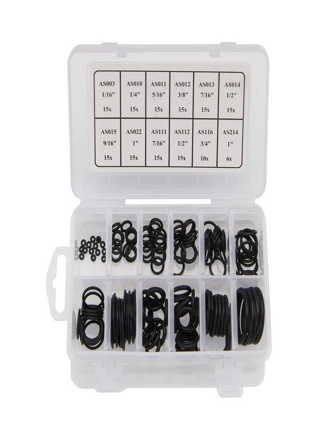 BUSY-CORNER 166 Pieces Scuba O-Ring Kit 12 Sizes Scuba Diving Rubber Orings, for Dive Hoses Ring Diving Dive Gear Equipment Scuba Tanks FKM90 - Image 2