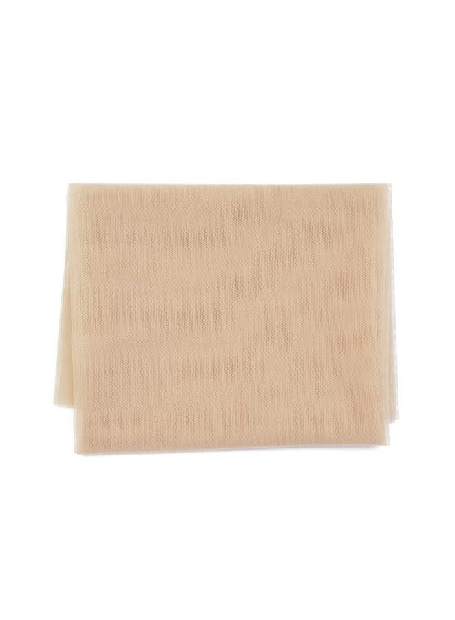 YTBYT 1/2 Yard Swiss Lace Net For Making Lace Wig Closure Caps Toupee And Frontals Foundation Wig Accessories (Beige)  - Image 2