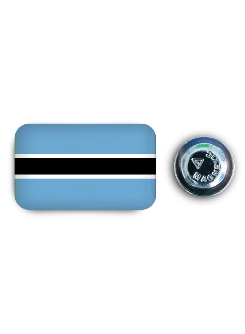 971ميديا شارة مغناطيسية بتصميم علم بوتسوانا - Image 1