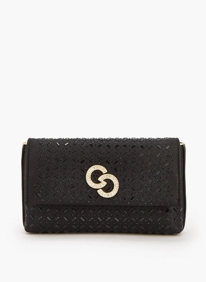 سيليست حقيبة كروس بودي مزينة بحزام سلسلة