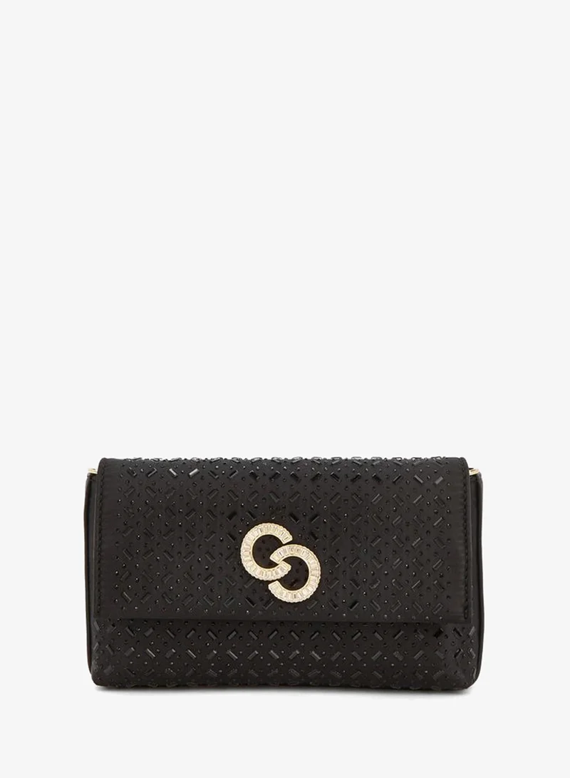 Celeste Embellished Crossbody Bag with Chain Strap