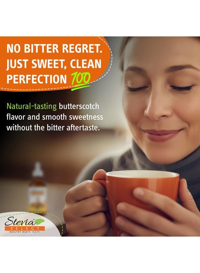 Stevia Select مستخلص سائل ستيفيا بالكراميل - محلي سائل خالي من السعرات الحرارية - مستخلص ستيفيا سائل طبيعي بالكامل - محلي سائل ستيفيا نقي - محلي سي - Image 3