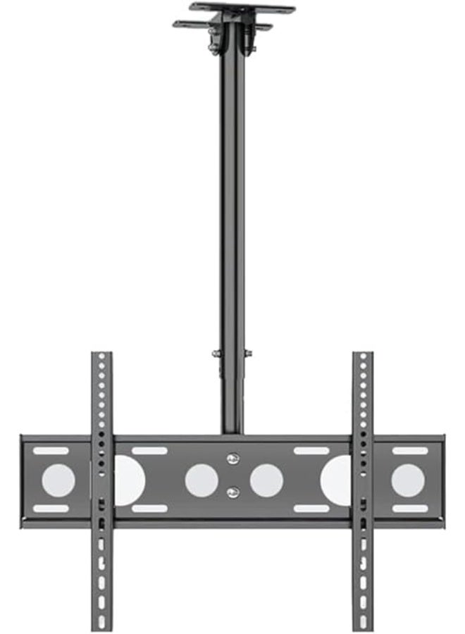 Adjustable Ceiling & Wall TV Mount Bracket for 32" to 55" LCD/LED TVs – Tilt, Swivel & Telescoping Height – Supports up to 50 kg – VESA 400x400 mm – Black - Image 1