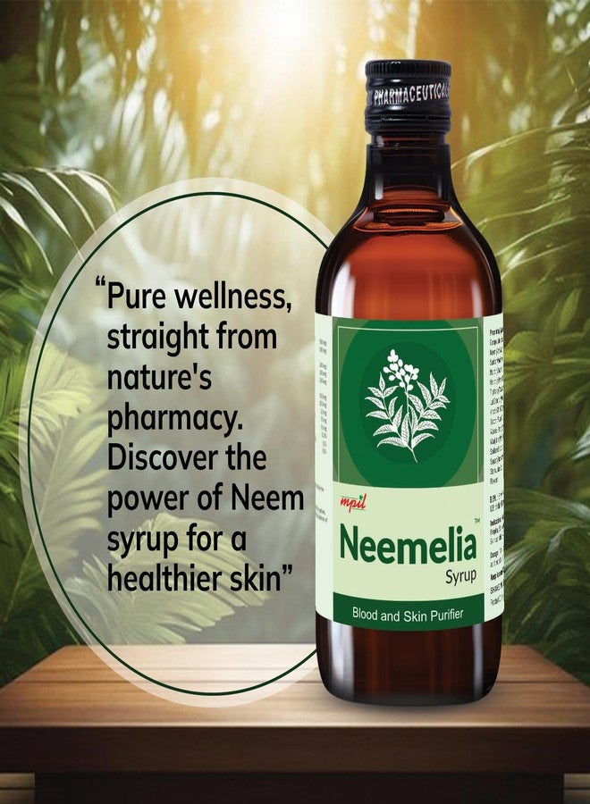 Mpil Neemelia skin care Syrup | Pure Herbs for Skin Wellness | Blood Purifier | 100% Pure & Natural | Helps to Promote Glowy & Shiny Skin | Remove Imuprities | 200ml (Pack of 1) - Image 3