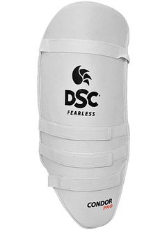 DSC Condor Pro Long Cricket Thigh Pad | Size: Mens | For Men & Boys | Highly Comfortable And Perfect Fit | Material: Pvc | High-Density Foam Inside  - Image 1