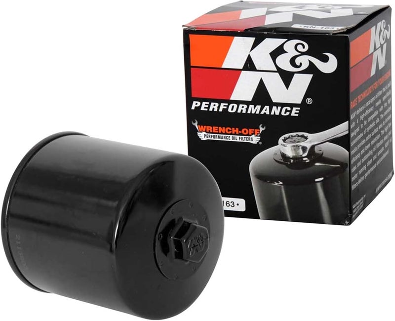 K&N High Performance Motorcycle Oil Filter KN-163 - Image 1