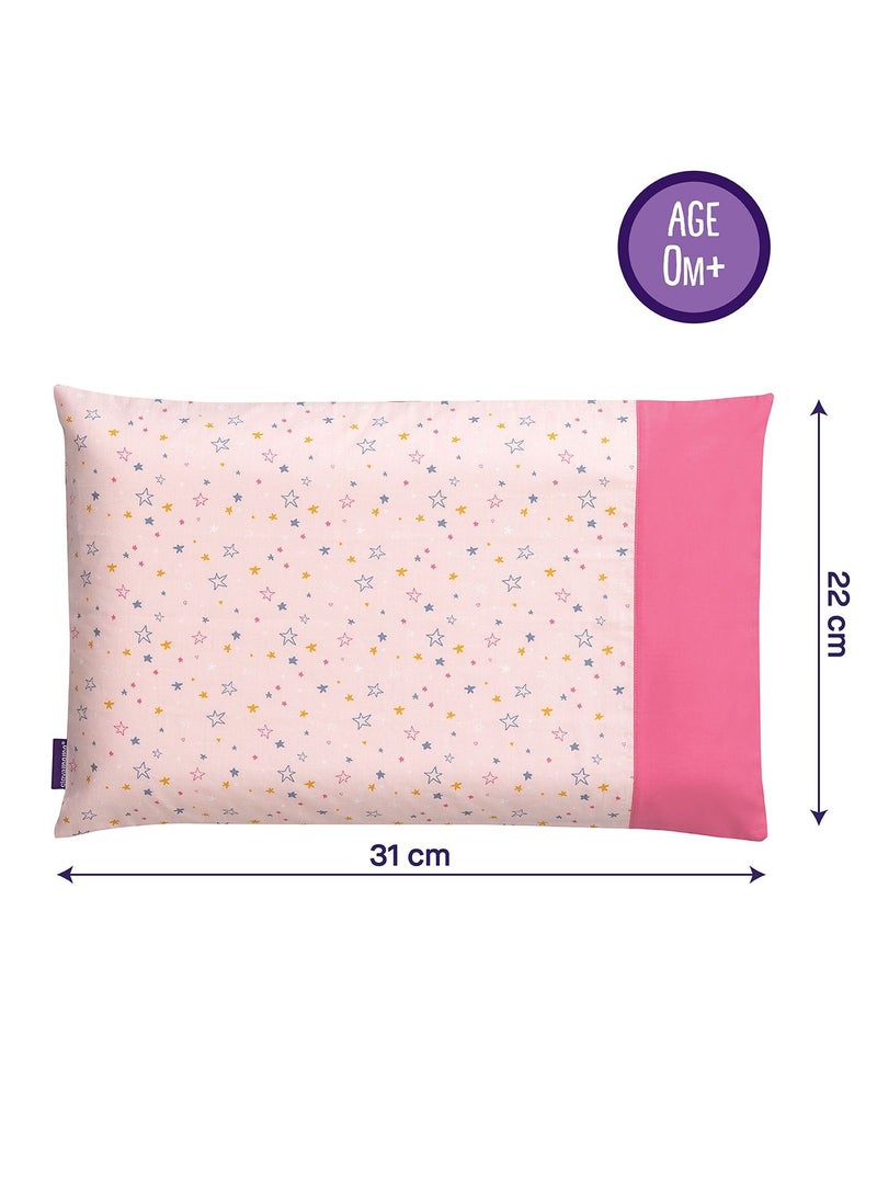 Clevamama ClevaFoam Pram Pillow Case - Pink - Image 3