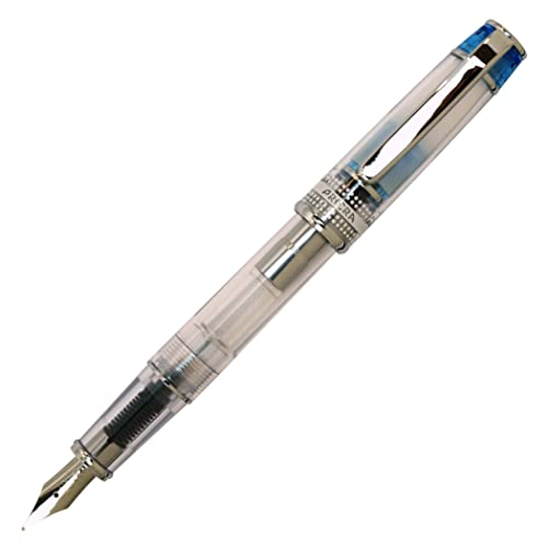 Pilot Prera Iro-Ai Medium-Nib Fountain Pen, Transparent Light Blue Body (FPRN-350R-TLBM) - Image 5