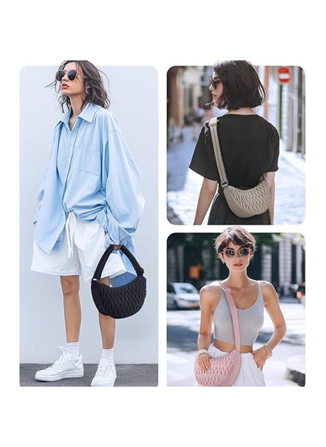 Generic - Crossbody Bag Niche Design High-end Quilted Puffer Bag Large Capacity Trendy Shoulder Bag Wholesale-Color:Gray Brown - Image 1