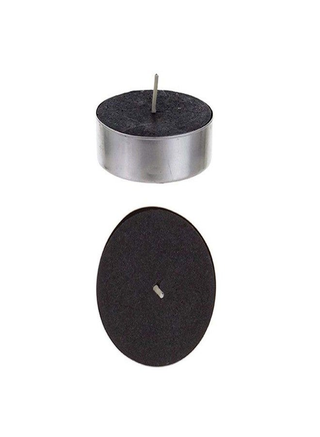 atorakushon® Smokeless Scented 40 Black Tealight t-lite Floating Candle Decorate Diwali Party - Image 3
