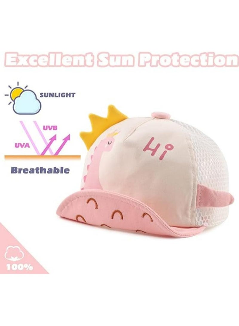 Oasisgalore Baby Sun Hat with Cute Cartoon Design - Lightweight Cap for Kids (Spring/Summer) - Image 3