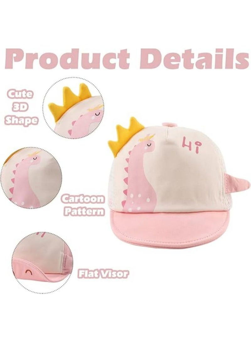 Oasisgalore Baby Sun Hat with Cute Cartoon Design - Lightweight Cap for Kids (Spring/Summer) - Image 4