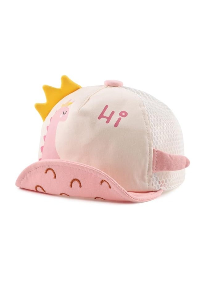 Oasisgalore Baby Sun Hat with Cute Cartoon Design - Lightweight Cap for Kids (Spring/Summer) - Image 1