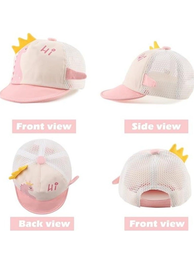 Oasisgalore Baby Sun Hat with Cute Cartoon Design - Lightweight Cap for Kids (Spring/Summer) - Image 2