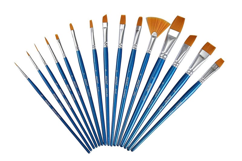 BRUSTRO Artists Gouache Colour Paint Set of 24x12ml With Synthetic Brush Set of 15,Short Handle and Drawing Pad (200GSM,Wiro Bound,A4,24 Sheets)|Ideal for Wet and Dry Media on Paper,Canvas - Image 5