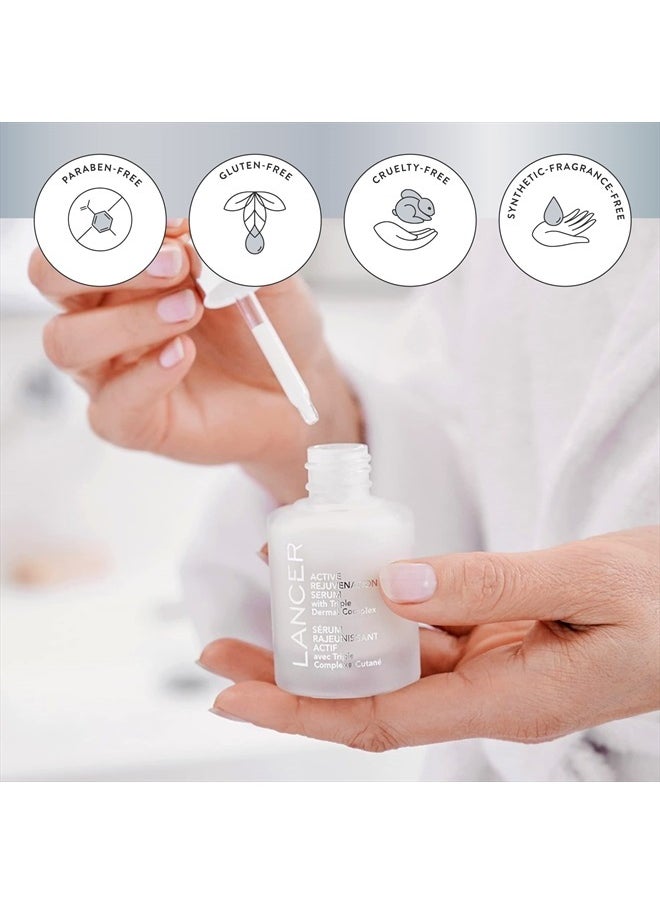 lancer Skincare Active Rejuvenation Serum with Triple Dermal Complex, Daily Anti-Aging Face Serum, 1 Fluid Ounce  - Image 5