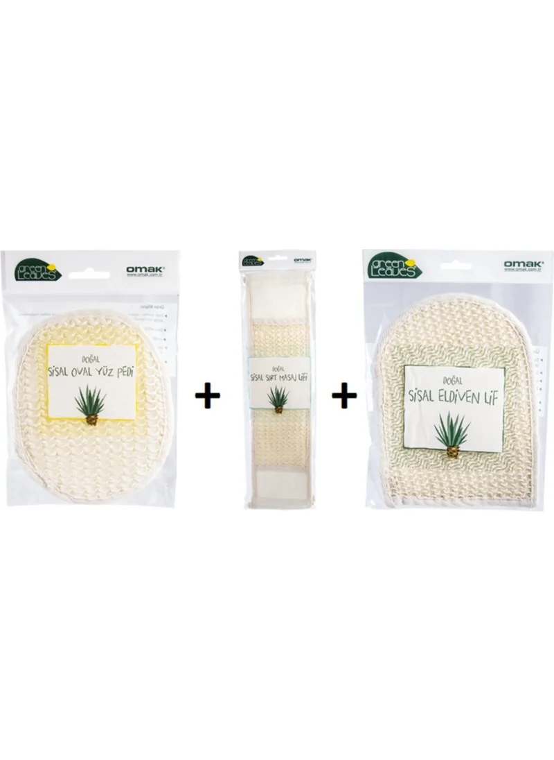 DECOBELLA Organic Bath Fiber Set Organic Bath Fiber