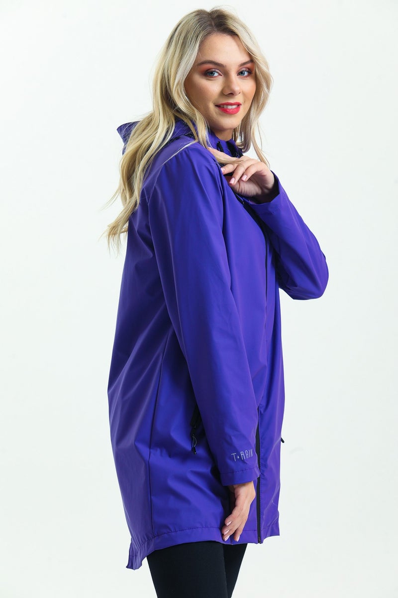 T Rain T-Rain Ultra Ligh coat Coat Women, Waterproof  - Image 4